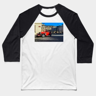 Vintage red car Baseball T-Shirt